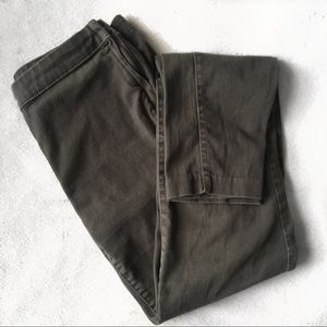 Olive Green Skinny Pants